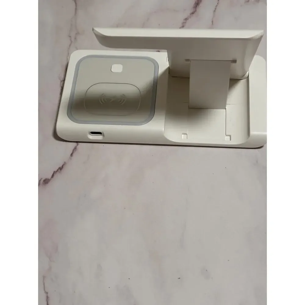 Wireless Charging Station 3 In 1 forApple Watch Air Pod iPhone white